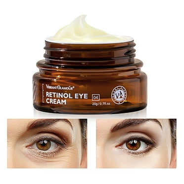 Retinol Eye Cream for Dark Circles & Puffiness, Daily Cream, ,Anti Aging Eye Cream Serum Lift Firm