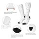 thumbnail image 3 of Fotbe Airplane Calcetas Divertidas Estampadas para Hombre y Mujer, Calcetas de Algodón hasta la Rodilla para Caminar, Correr, Enfermería y Embarazo, 3 of 6
