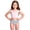 Grey, variant on CAIXIA Girls Bikini Bottoms UPF 50+, Ice Cream Printed or Solid Girls Swim Bottoms