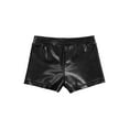 thumbnail image 6 of iiniim Kids Girls Shiny Metallic Ballet Dance Shorts Athletic Gym Gymnastics Yoga Workout Shorts Bottoms, 6 of 7