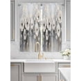 thumbnail image 4 of Bedroom Curtains 63 Inches length, Spring Camellia Window Treatment Curtain Drapes, Retro Floral Oil Painting Modern Art Rod Pocket Curtain Panels for Living Room Kitchen, 42"x63", 2 Panels, 4 of 7