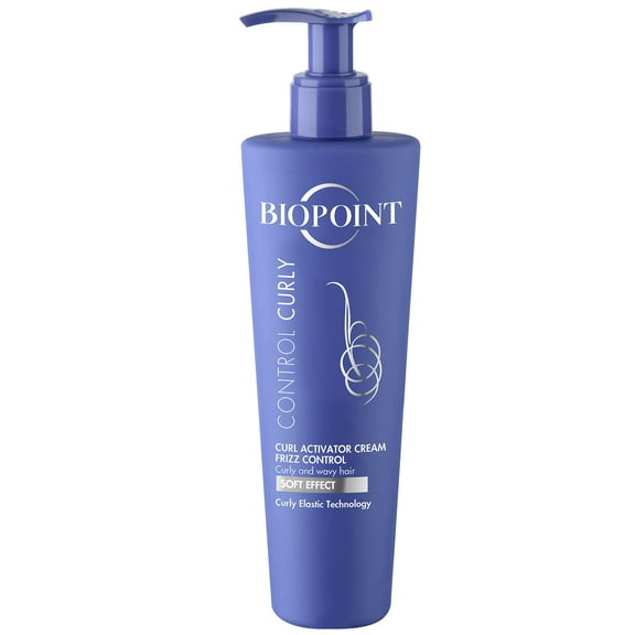 BIOPOINT Anti Frizz Curl Cream for Curly Hair - Natural Effect Curl Defining Cream - Activecurl Enhancing Curl Cream for Wavy Hair - Crema Attivaricci Anti-crespo