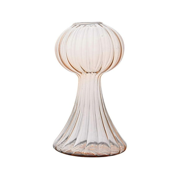 Mushroom Vase, Colorful Mushroom Glass Bud Vases