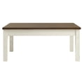 thumbnail image 2 of Wood Coffee Table White Distressed | Furniture Dash CADB962, 2 of 5