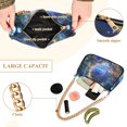 thumbnail image 2 of FORMRS Womens Shoulder Bag with Chain Strap Clutch Purse Cute Tote Handbag, Beautiful Floral Moon, 2 of 7