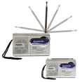 thumbnail image 4 of Mini portátil de bolsillo AM/FM Antena telescópica Receptor de radio alimentado por batería, 4 of 9