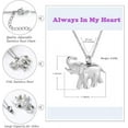 thumbnail image 3 of Cremation Jewelry for Ashes Urns for Human Ashes Pendant Necklace, Elephant Memorial Keepsake Jewelry for Pet for Men Women, 3 of 7