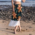 thumbnail image 6 of Gingerbread Man Chiffon Summer Beach Dress for Women with Polyester Straps, 6 of 6