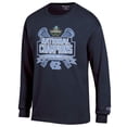 thumbnail image 2 of Men's Champion  Navy North Carolina Tar Heels 2025 NCAA Women's Lacrosse National Champions Jersey Long Sleeve T-Shirt, 2 of 3