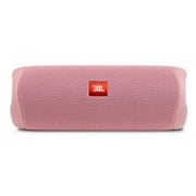 JBL Flip 5 Waterproof Wireless Bluetooth Portable Speaker, USB Cable, Pink, JBLFLIP5PINKAM-PR, 2 Count