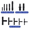 thumbnail image 4 of Surtido de conectores de vacío 113 PCS Resistencia al calor 240? (460?) Conector de tubo de vacío automotriz Kit surtido de conectores en T de vacío Nylon negro, 4 of 5