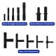 thumbnail image 4 of Surtido de conectores de vacío 113 PCS Resistencia al calor 240? (460?) Conector de tubo de vacío automotriz Kit surtido de conectores en T de vacío Nylon negro, 4 of 5