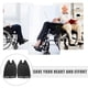 thumbnail image 5 of Reposapiés Universal para silla de ruedas, Pedal de repuesto para silla de ruedas, pieza de reposapiés, 1 par, 5 of 7