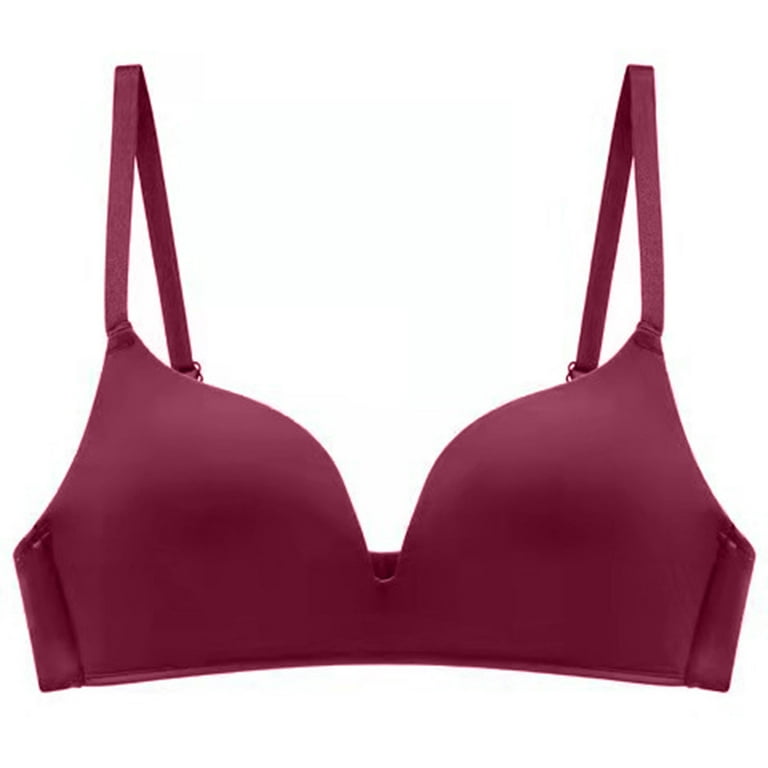 AIEOTT Wirefree Bras for Women ,Plus Size Front Closure Lace Bra