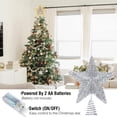 thumbnail image 4 of Decoración para árbol de Navidad Luxspire, estrella iluminada por LED, 30 cm, 4 of 9