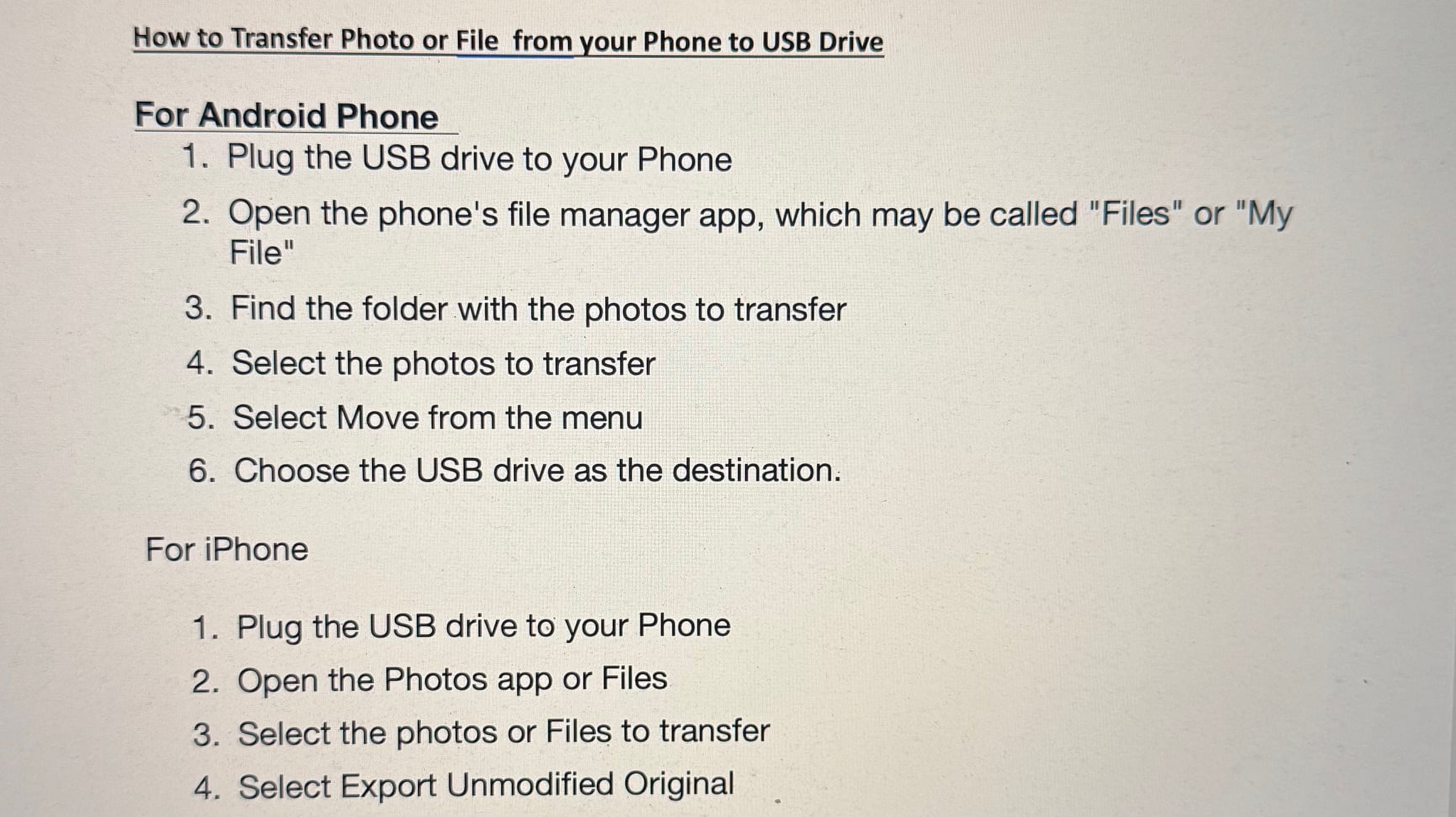 USB Flash Drive 128GB for Phone Photo Stick High Speed Thumb Drive USB C Memory Stick BEIMI External Storage Compatible Phone Pad Pro Android USB C and Computer
