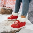 thumbnail image 6 of Willtoo Winter Women's Snow Boots Short Barrel, Fleece Lined Thickened Boots for Cold Weather Red, 6 of 6