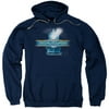 The Polar Express Animated Holiday Movie Train And Logo Adult Pull-Over Hoodie