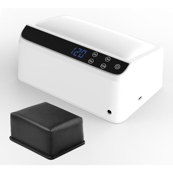 UV LED Nail Lamp with Arm Rest Pillow for Gel Polish 72W Power Nail Light Dryer with 4 Timers and Touch Screen Perfect for Salon or Home Use