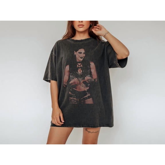 Comfort Colors Rhea Ripley T-Shirt, Sports Shirt T-shirt Men Gifts Graphic Tees, Classic Unisex Crewneck Short Sleeve