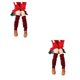 thumbnail image 2 of Sonducket 2 uds. De medias altas hasta el muslo para Cosplay, calentadores de piernas estilo pijo antideslizantes, botas de calcetín sueltas Type1 NO1, 2 of 6