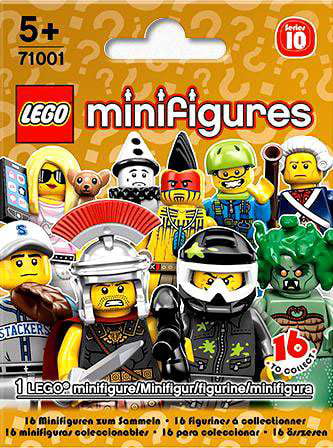 Flyer Leaflet LEGO Minifigures Series 10 