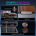 thumbnail image 4 of Creality Space Pi X4 Filament Dryer Box, 4 Spools Filament Dehydrator with Dual Independent Heating Chambers, 200W Fast Heating Up to 85℃, Compatible with PLA, PETG, ABS, TPU, 4 of 7