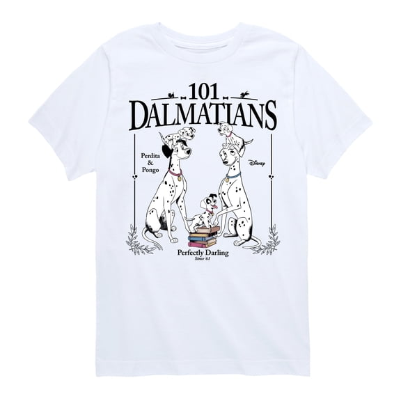 101 Dalmatians - Poster Boys' Short Sleeve Graphic T-Shirt