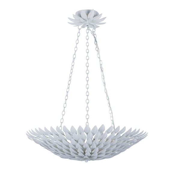 Crystorama Lighting - Six Light Chandelier - Chandelier - Broche - Six Light
