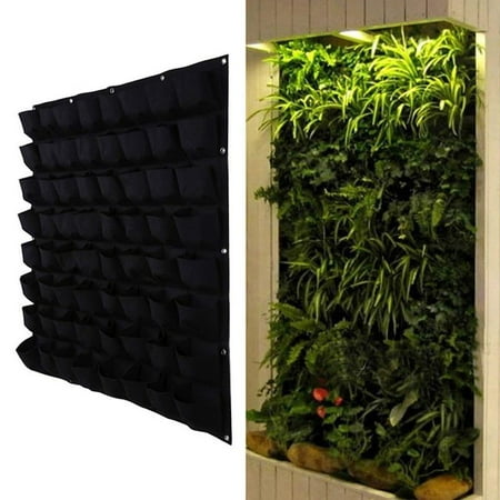 64 Pocket Vertical Wall Mounted Rattan Garden Planters Grow Bags Plant Pouch Hanging Flower Pots Canada - Wall Hung Garden Planters 64 Pocket Vertical Wall Mounted Rattan Garden Planters Grow Bags Plant Pouch Hanging Flower Pots Canada - Wall Hung Garden Planters