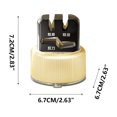 thumbnail image 4 of Kitchen Knife Sharpener,Cups for Kitchen Suction Cup Type Sharpening Stone Kitchen and Household Wall Mounted Kitchen Knife Scissors Special Tool Fixed Angle Cutting Sharpening Tool, 4 of 4