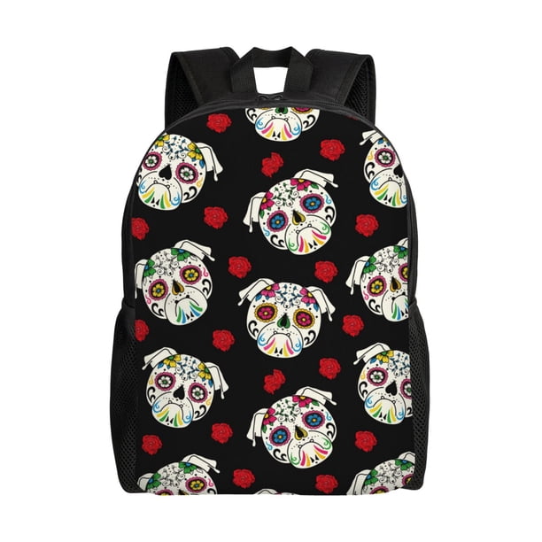 Balery PUG Mochila - Mochila Estilosa y Duradera para Laptop de 15 Pulgadas con Tela Oxford Impermeable