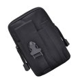 thumbnail image 2 of Bolsa táctica multifunción, bolsas de caza, cinturón, riñonera, paquete táctico militar, bolsas para exteriores, funda de bolsillo, bolsa de Mochilas de mochilero negro una cuerda blanca Eigraketly HW4725-06, 2 of 5