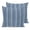 Navy Blue, Indigo, Royal Blue, White, variant on Pillow Covers 20x20 Set of 2, Beige Tan Throw Pillow Covers Decorative Couch Cushion Cover, Farmhouse Striped Modern Artwork Microfiber Soft Square Pillowcases for Bedroom Living Room Sofa