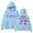Sky Blue, variant on In 2024 Women's Inspirational Hoodie Based Sweatshirt With Message For Lady
