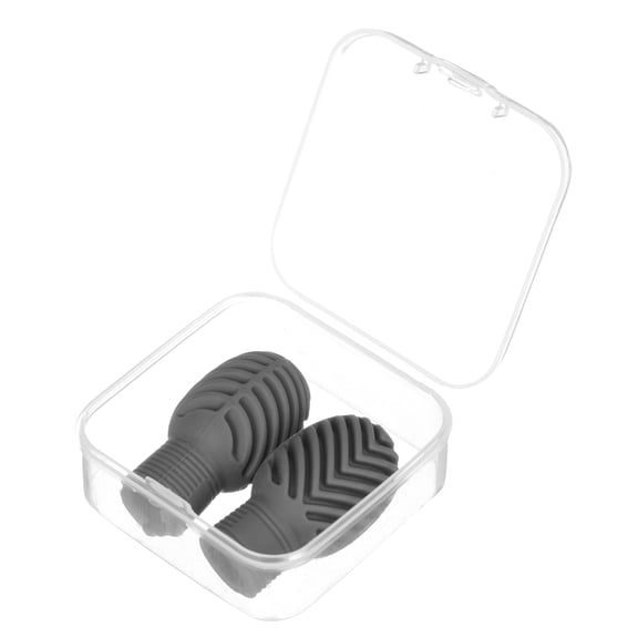 unbranded  2 Pcs Drum Stick Head Protective Cover Pads Musical Instruments Dark Grey