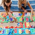 thumbnail image 2 of Melissa & Doug Alphabet Giant Cardboard Floor Puzzle (36 Pcs), 2 of 9