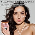 thumbnail image 2 of Glor?Brochas Brocha de maquillaje Kabuki autobronceadora extra grande de 75 mm - Cerdas veganas densas ultra suaves para maquillaje corporal Bronceador y base - Aplica loción en mousse bronceadora y a, 2 of 7