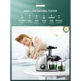 AICOOK Electric Juicer Machine, Cold Press, Fruits/Vegetables, Easy