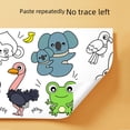 thumbnail image 1 of Divertidos dibujos de grafitis en papel para pintar para niños populares Lienzo pintado para niños que no ensucia la pared, 1 of 2
