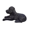 thumbnail image 3 of Hi-Line Gift Ltd. Midnight Reverie: Sleek Black Polyresin Lying Labrador Figurine, 3 of 5