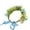 D, variant on Women Girls Artificial Flower Crown-Emulation Green Leaves Camellia Flower Headband Floral Headpiece Hair Wreath for Bridal Maternity Vacation Party Festival Photo Prop