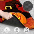 thumbnail image 3 of Balery Halloween Pumpkin Juego de 4 Alfombrillas para Auto, Revestimientos de Caucho Resistente, Diseño Antideslizante, 3 of 7