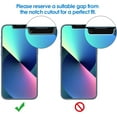 thumbnail image 2 of TEMOGU-Privacy Screen Protector for iPhone 13 mini 5.4-Inch, Anti Spy Tempered Glass Film, Case Friendly, 2-Pack, 2 of 4