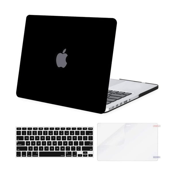 Funda MOSISO compatible con MacBook Pro Retina de 13 pulgadas, color negro