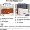 thumbnail image 3 of Velvet Bed Headboard Cover for Full Queen Cal King Size,Quilted Bed Headboard Slipcover Thicken Dustproof Headboard Padding Protector Cover, 3 of 8
