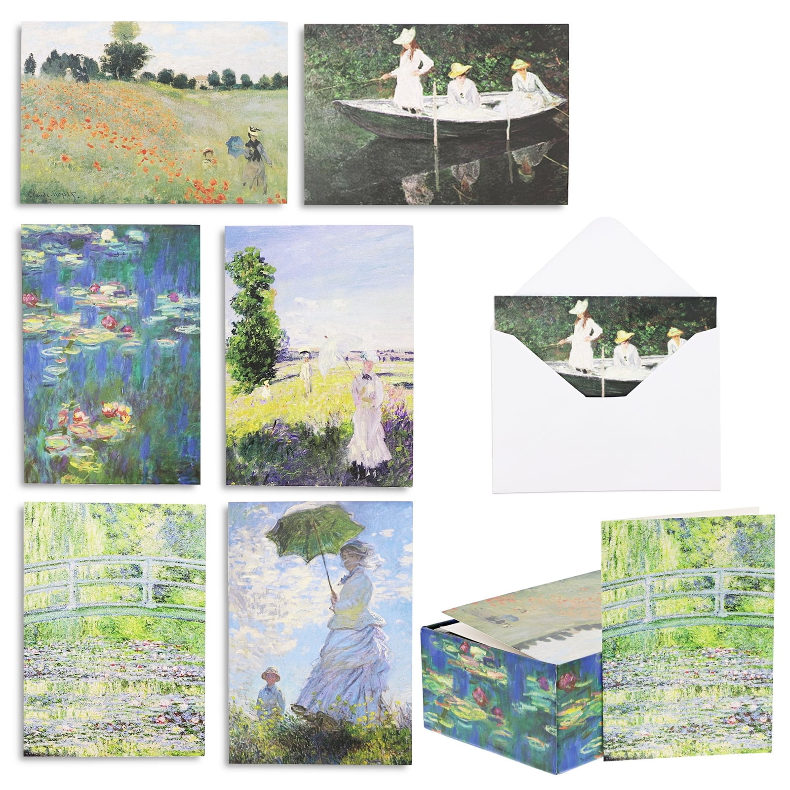 VINTAGE STYLE FAMOUS Landscape SERIES 18 PIECES/SET GREETING POSTCARDS ART Cards 