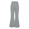thumbnail image 3 of xiaxaixu Men's Retro Flare Pants, Solid Color Mid-Rise Trousers Casual Classic 70s Bell Bottom, 3 of 5