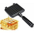thumbnail image 4 of Manual Waffle Maker, Aluminum Stovetop Waffle Maker with Non-Stic, 4 of 5