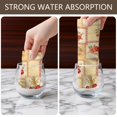 thumbnail image 6 of 2 Pcs Pioneer Flower Floral Print Pattern Kitchen Towels, Funny Microfiber Dish Towel Set, 18" X 26" Tea Towels, 6 of 6